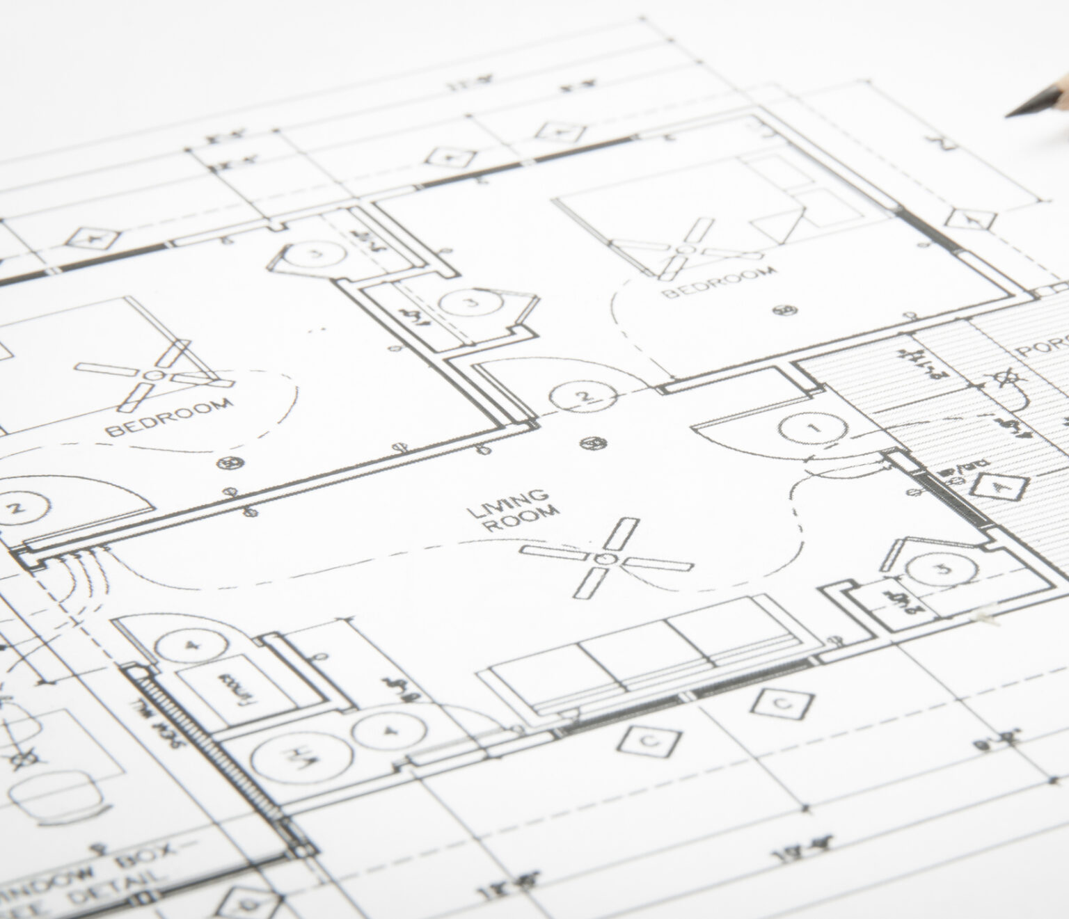 Architectural blueprints